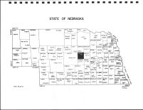 Nebraska State Map, Valley County 1985